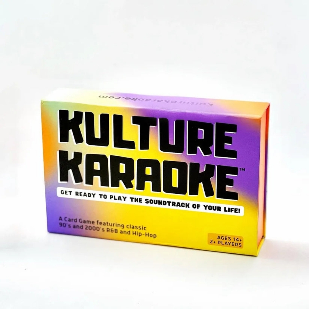 Kulture Karaoke Classic Hip Hop and R&B card game